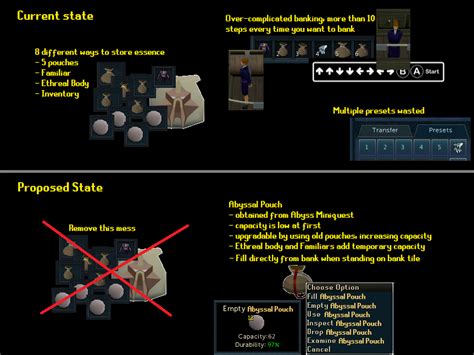 Comparing the Sealed Larve Rune Pouch to other runecrafting tools in RuneScape.